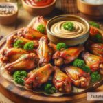 how to create golden baked chicken wings