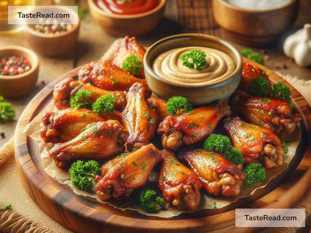 how to create golden baked chicken wings