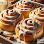 how to create golden baked cinnamon rolls