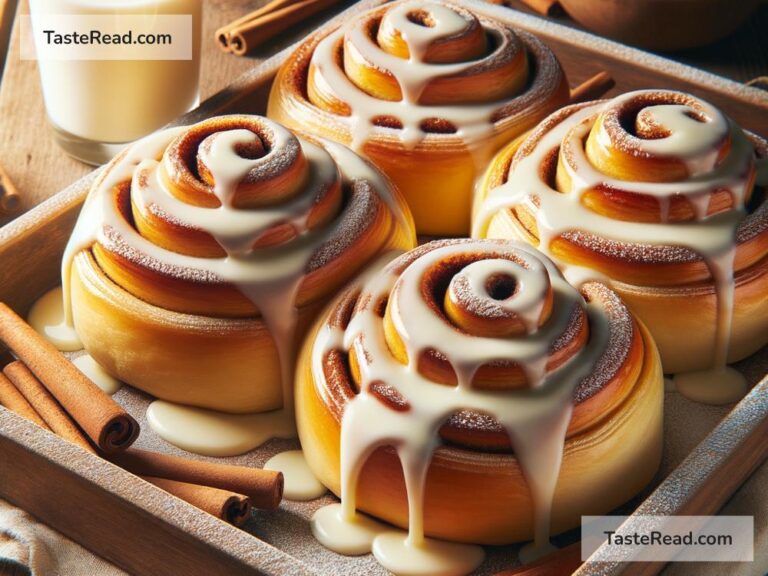 how to create golden baked cinnamon rolls