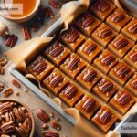 how to create golden baked pecan pie bars
