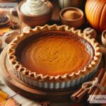how to create golden baked pumpkin pie