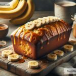 How to create golden caramel banana bread