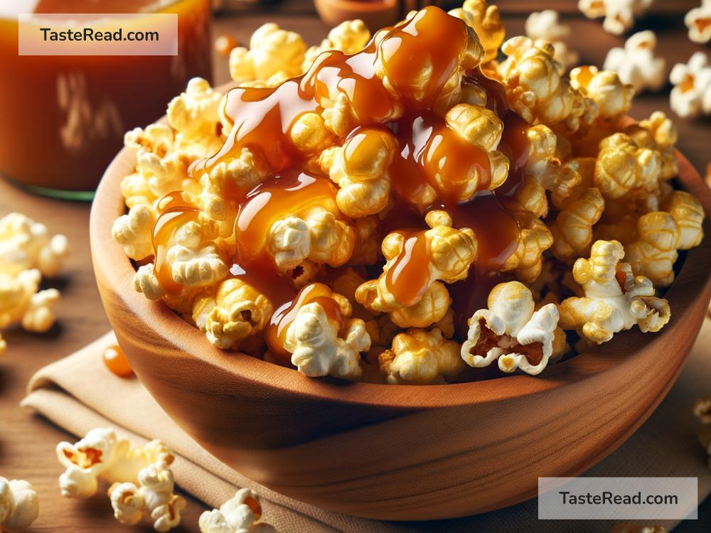 How to create golden caramel popcorn