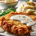 how to create golden chicken fried steak