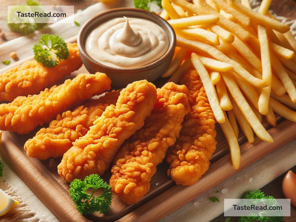 how to create golden chicken tenders