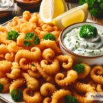 how to create golden fried clam strips