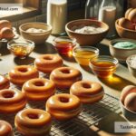 how to create golden glazed donuts