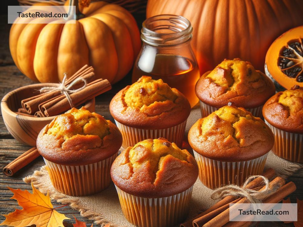 how to create golden pumpkin muffins
