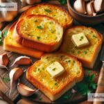 how to create golden roasted garlic bread