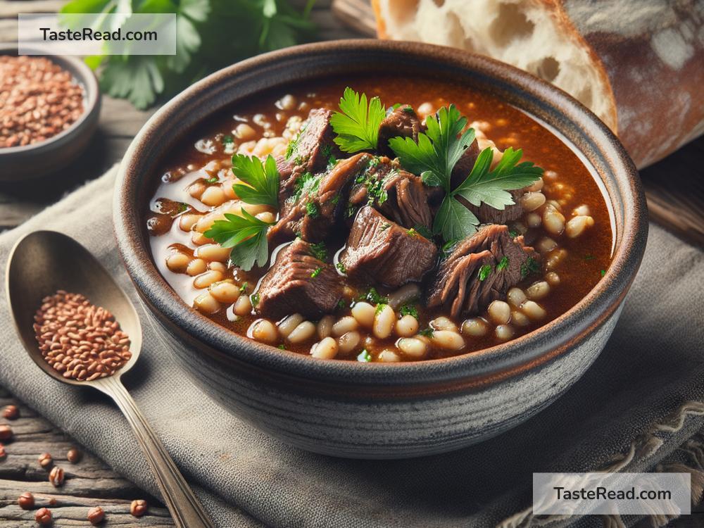How to create hearty beef and barley stew
