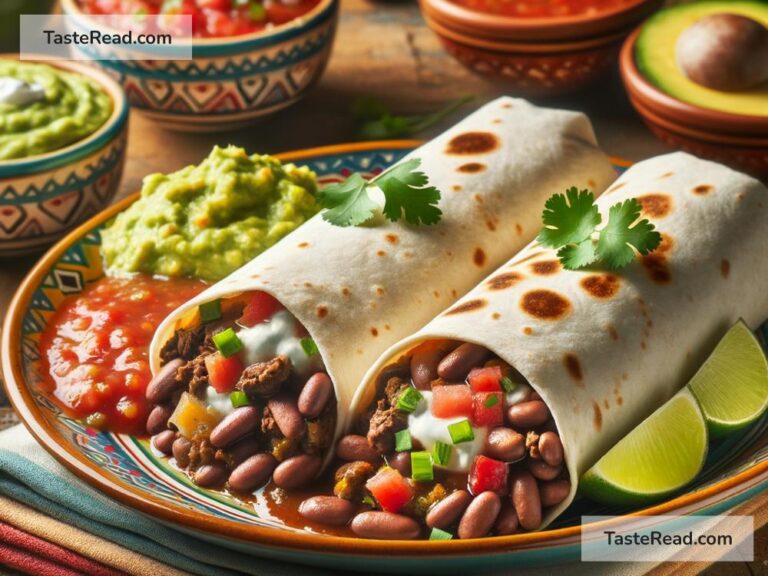 How to create hearty beef and bean burritos