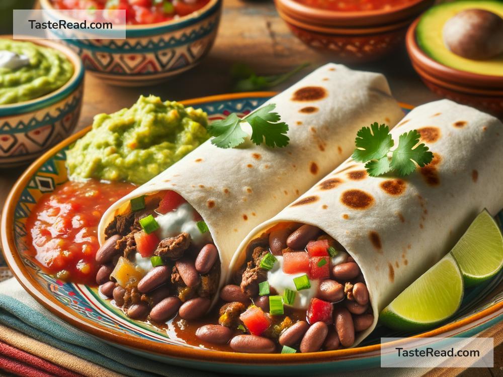 How to create hearty beef and bean burritos
