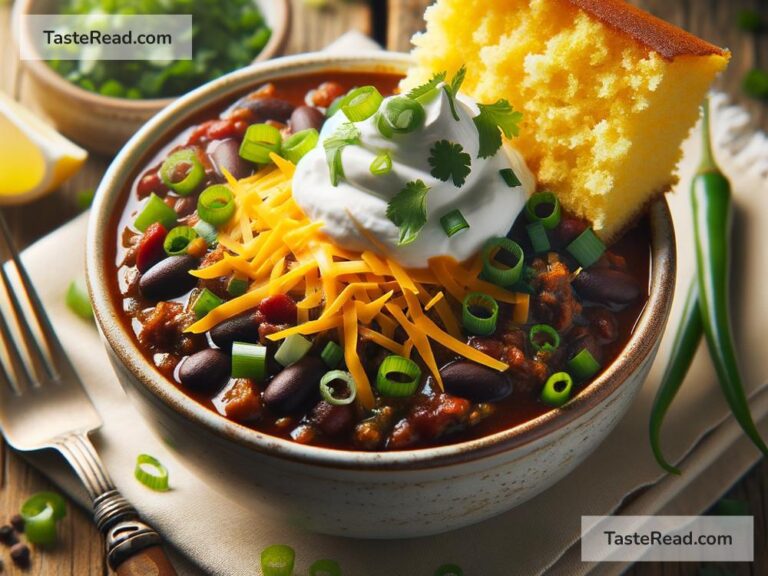 How to create hearty beef and black bean chili