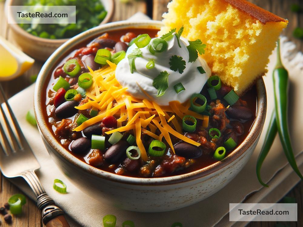 How to create hearty beef and black bean chili