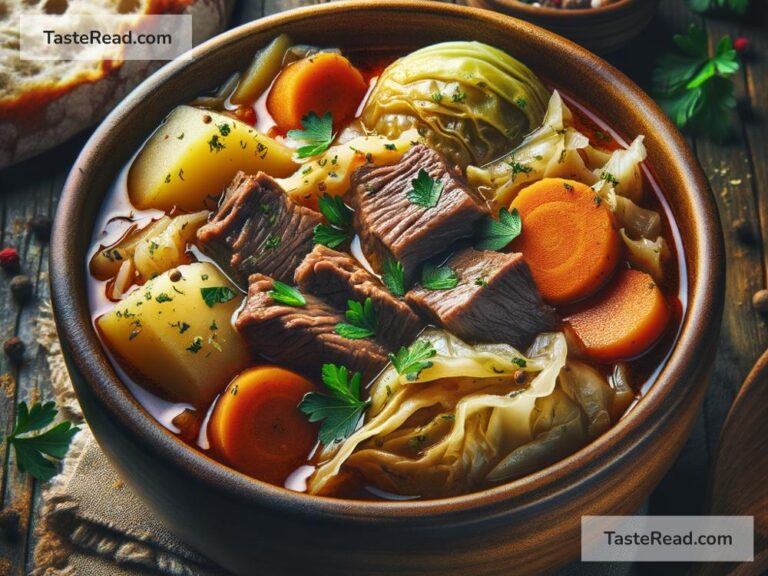 How to create hearty beef and cabbage stew