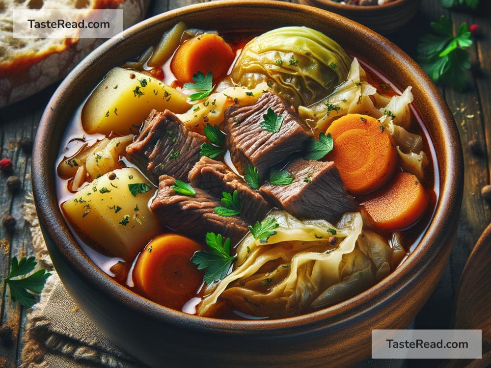 How to create hearty beef and cabbage stew