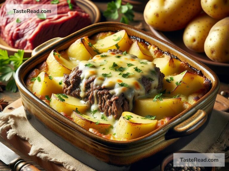 How to create hearty beef and potato casserole