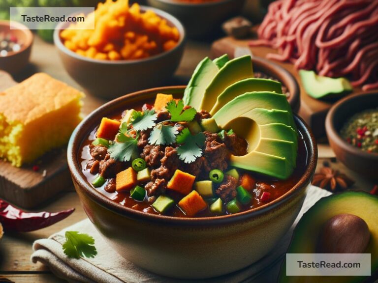 How to create hearty beef and sweet potato chili