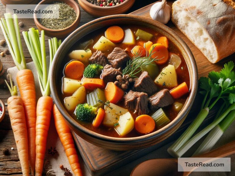 How to create hearty beef and vegetable stew