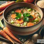 How to create hearty chicken and barley soup