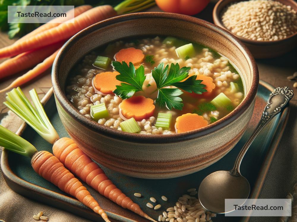 How to create hearty chicken and barley soup