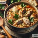 How to create hearty chicken and barley stew