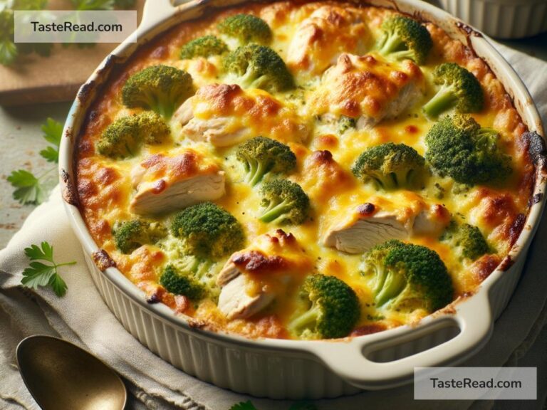 How to create hearty chicken and broccoli casserole