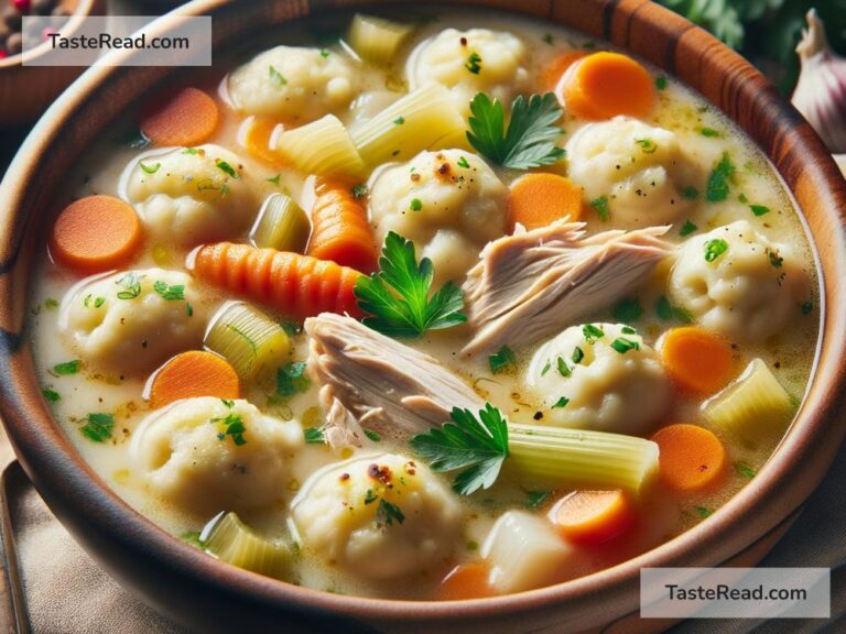How to create hearty chicken and dumpling soup