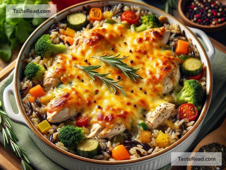 How to create hearty chicken and wild rice casserole