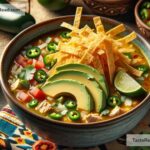 How to create hearty chicken tortilla soup