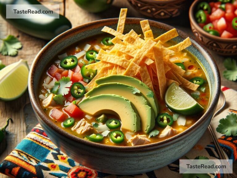 How to create hearty chicken tortilla soup