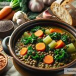 How to create hearty lentil and kale stew