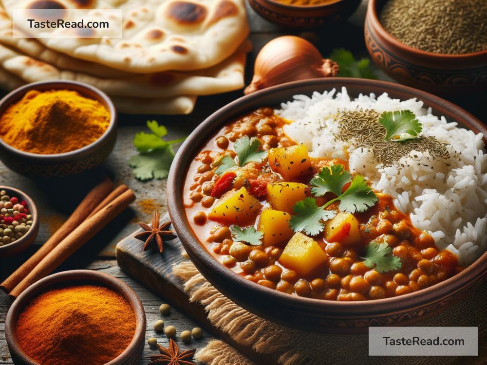 How to create hearty lentil and potato curry