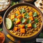 How to create hearty lentil and sweet potato curry
