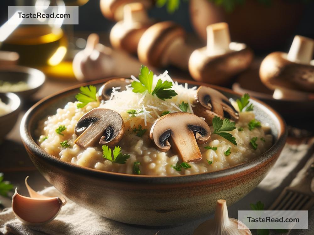 How to create hearty mushroom risotto