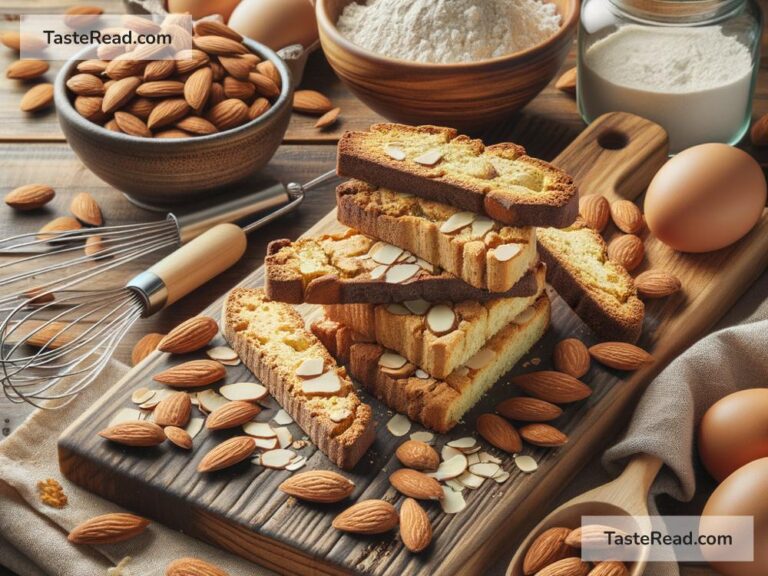 how to create homemade almond biscotti
