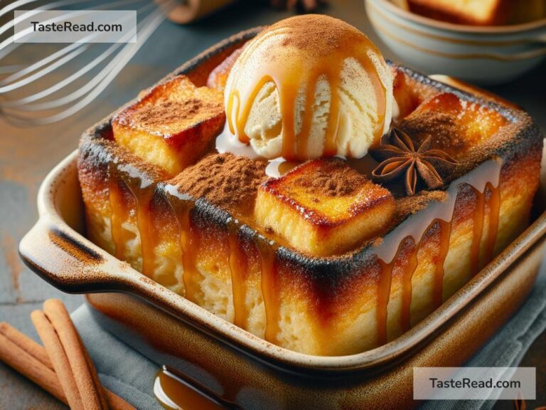 how to create homemade bread pudding