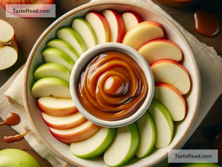 how to create homemade caramel apple dip