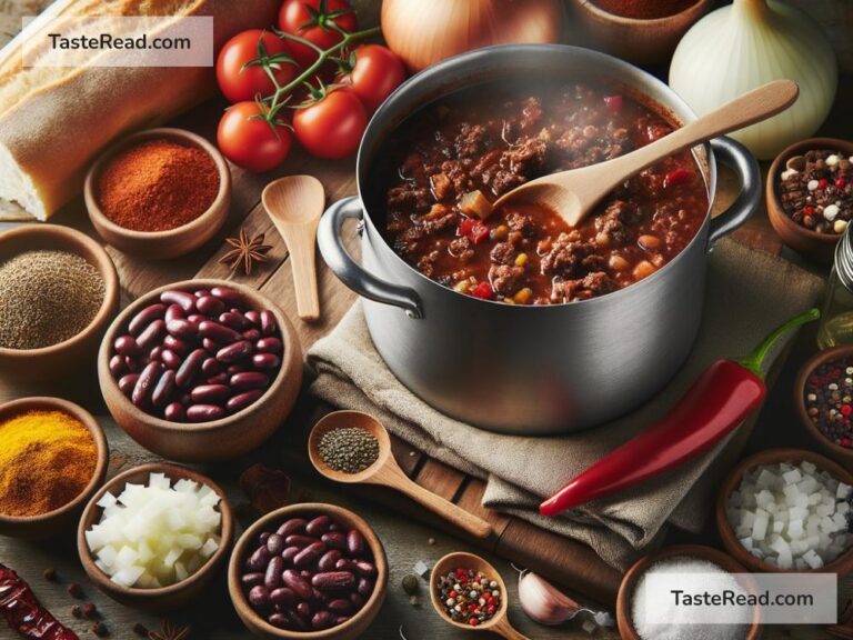 how to create homemade chili con carne