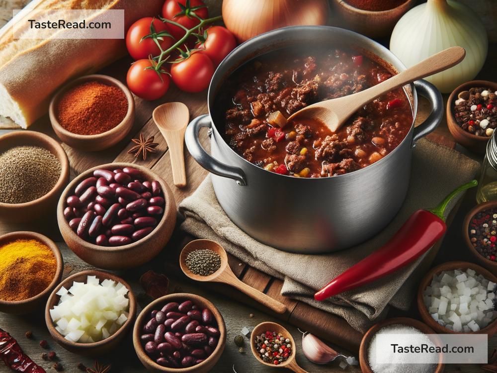 how to create homemade chili con carne