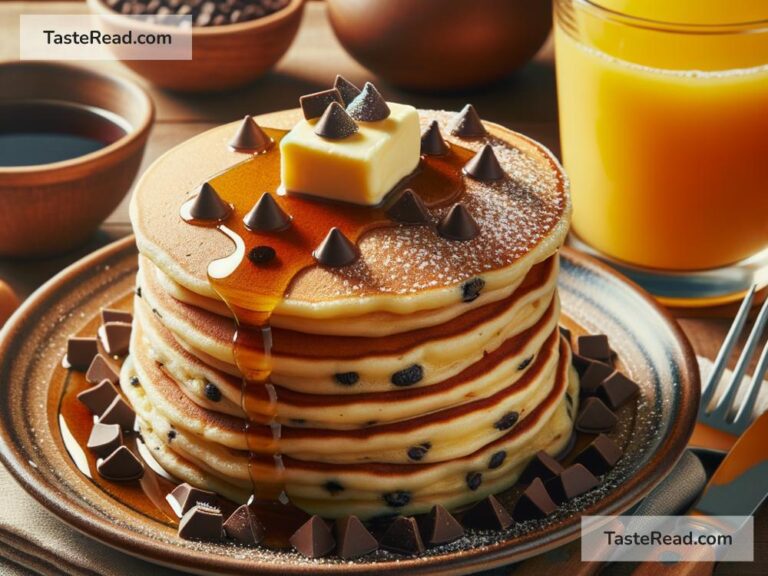 how to create homemade chocolate chip pancakes