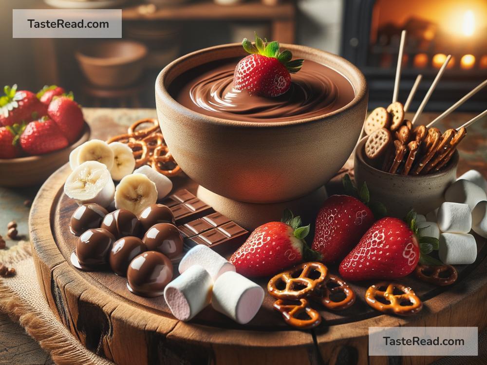how to create homemade chocolate fondue