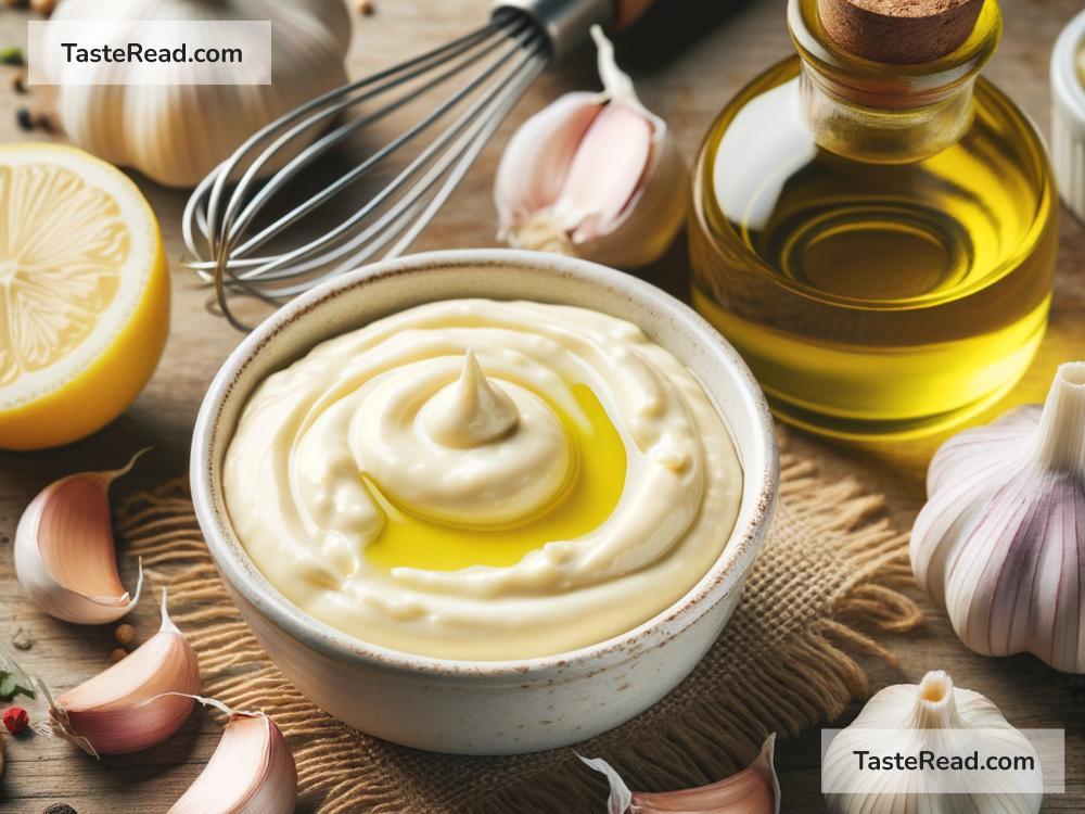 how to create homemade garlic aioli