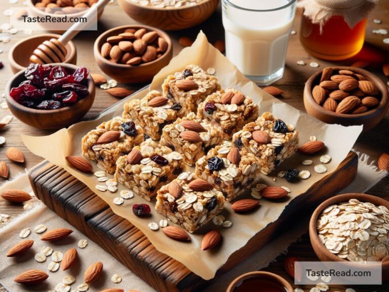 how to create homemade granola bars