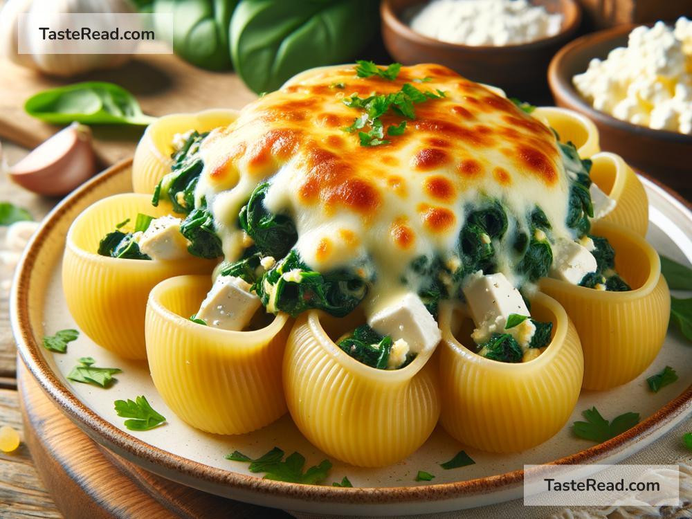 how to create homemade spinach and feta stuffed shells