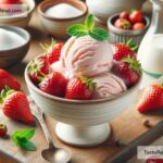 how to create homemade strawberry ice cream