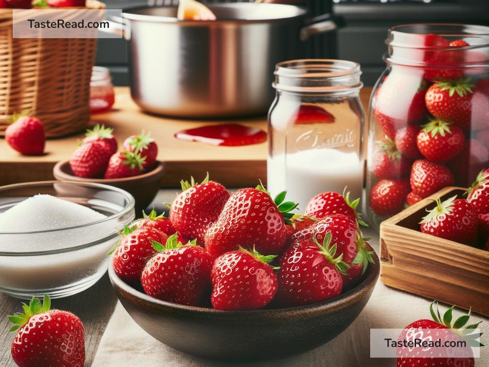 how to create homemade strawberry jam
