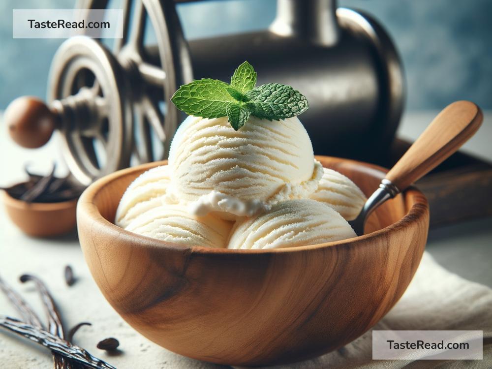 how to create homemade vanilla ice cream