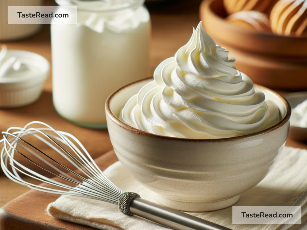 how to create homemade whipped cream